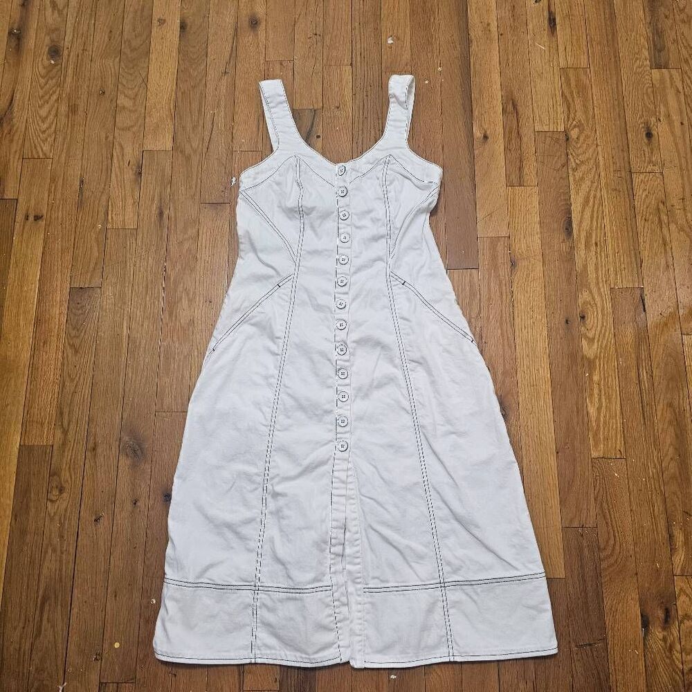 Ulla Johnson Cotton A Line Sleeveless Dress Size 4